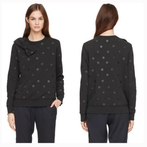 kate spade Sweaters - kate spade glitter dot bow sweater size xl